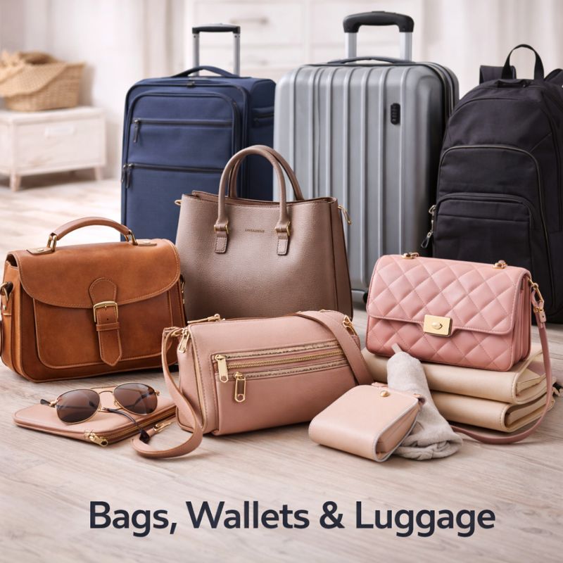 Bags, Wallets & Luggeges